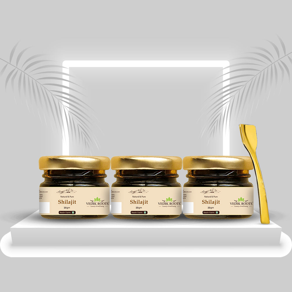 Shilajit resin pack of 3