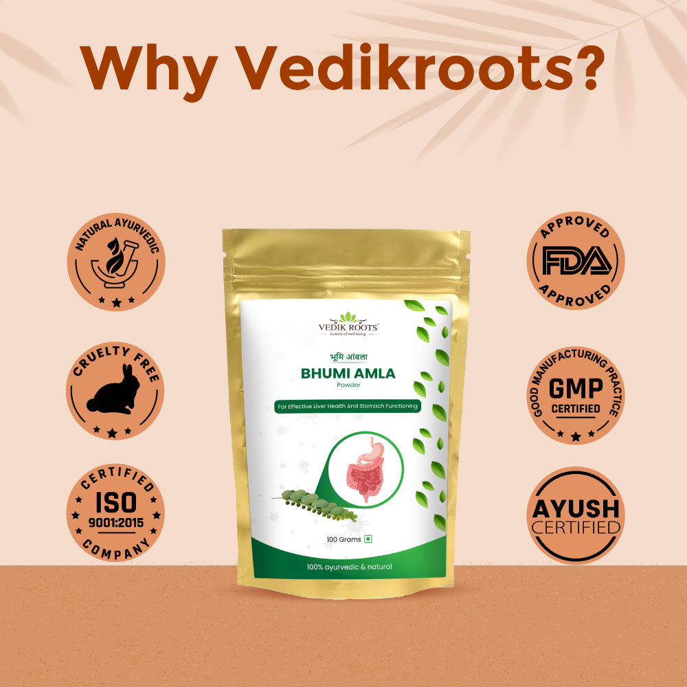 why choose vedikroots bhumi amla