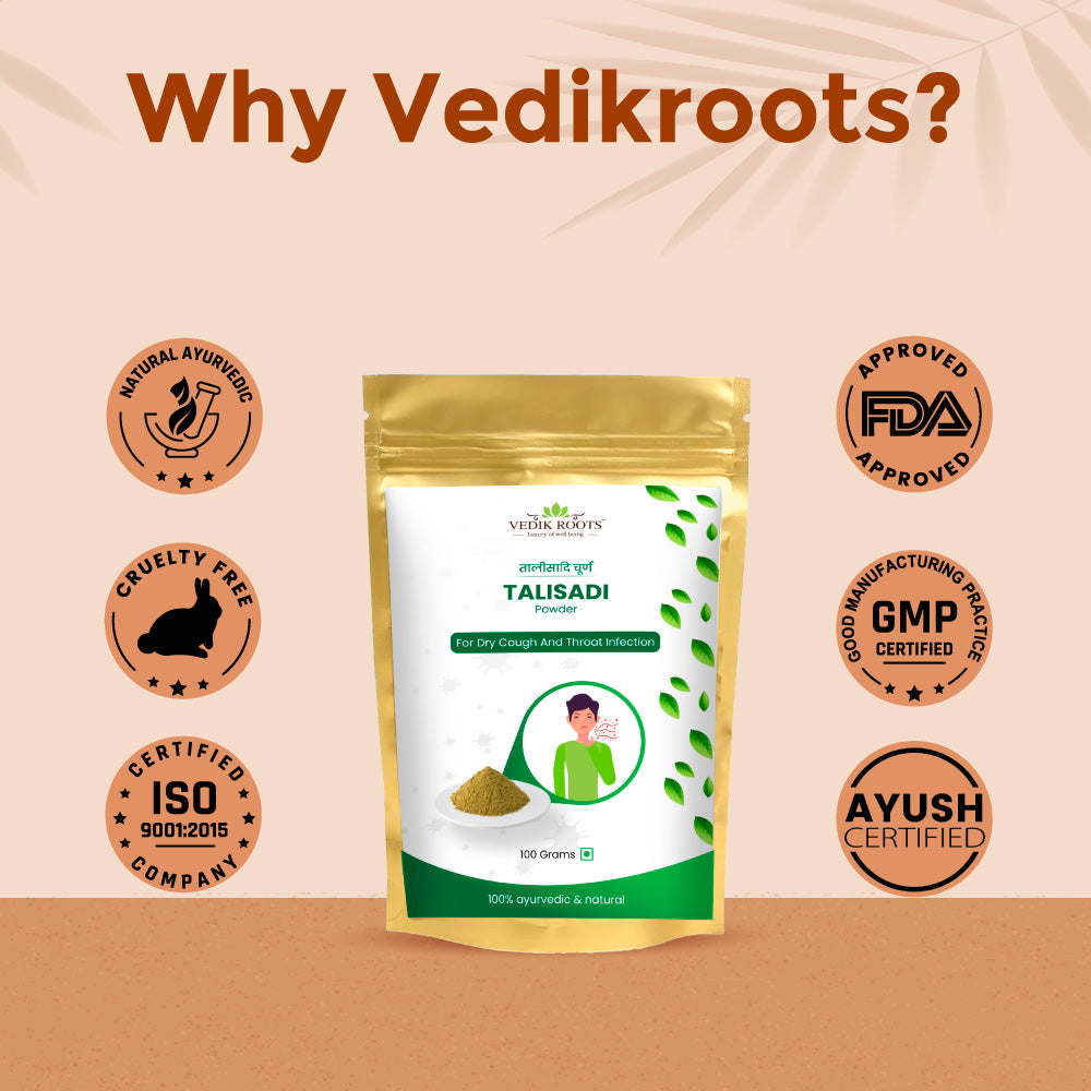 why choose vedikroots talisadi powder