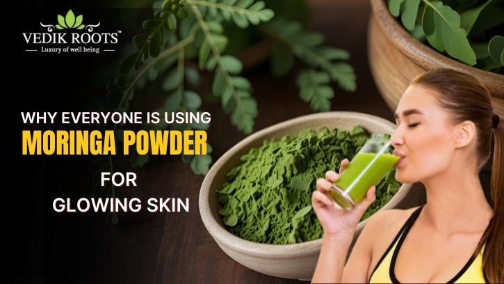 Moringa powder benefits for skin