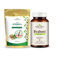 Thumbnail for Hair Vitality Kit : Brahmi and Bhringraj Combo Kit