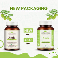 Thumbnail for Vedikroots Amla Capsule New Packing