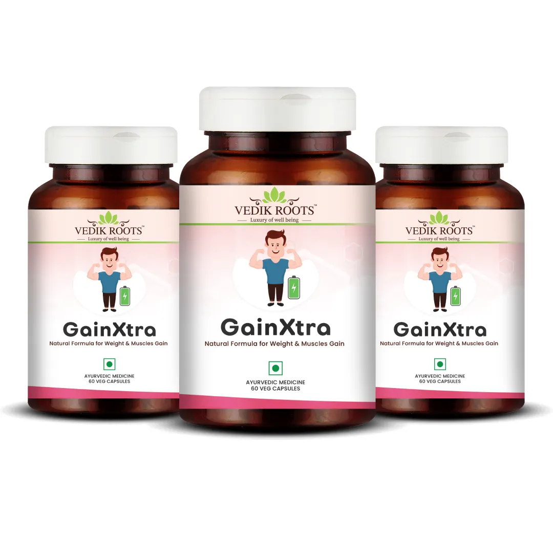 GainXtra  | Ayurvedic Supplement For Weight Gain