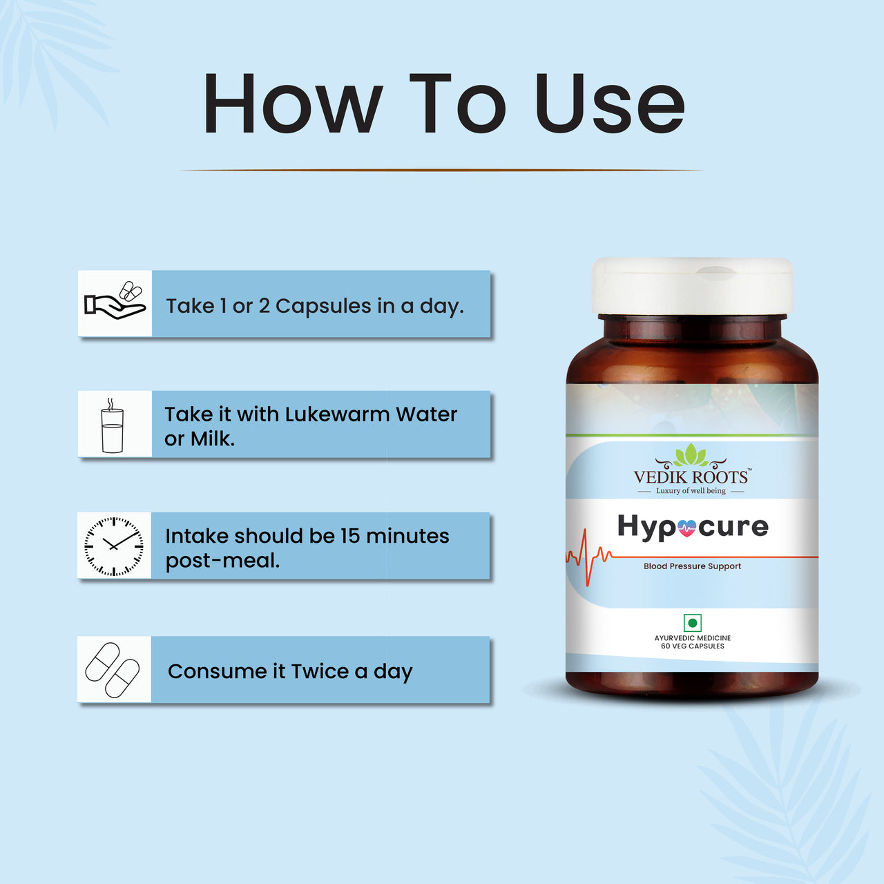 How to Use Hypocure Capsules | Vedikroots