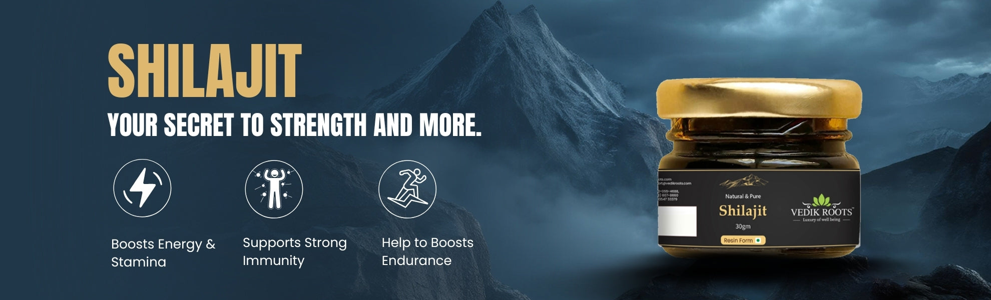 Pure shilajit resin 
