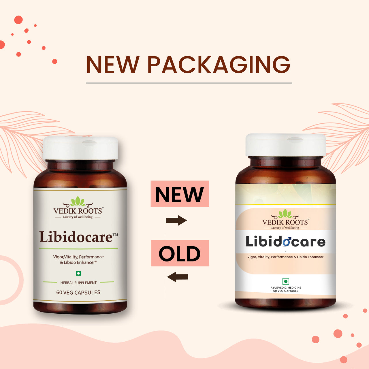 Vedikroots Libidocare New Packing