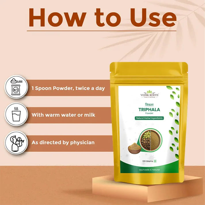triphala powder uses
