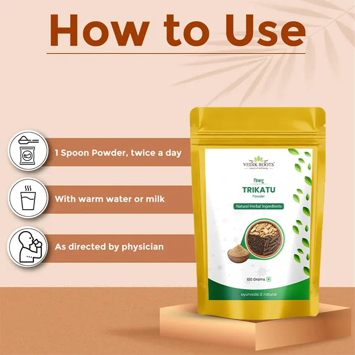how to use trikatu powder