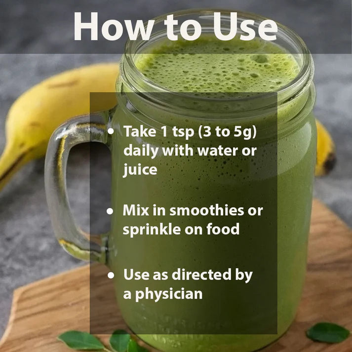 how to use moringa powder