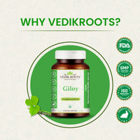 Thumbnail for why chose vedikroots giloy capsules