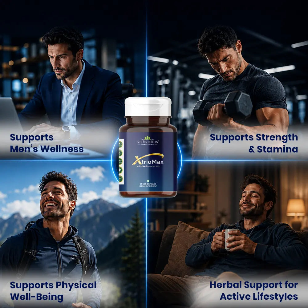 Xtriomax Capsules – Natural Support for Vigour, Stamina & Vitality