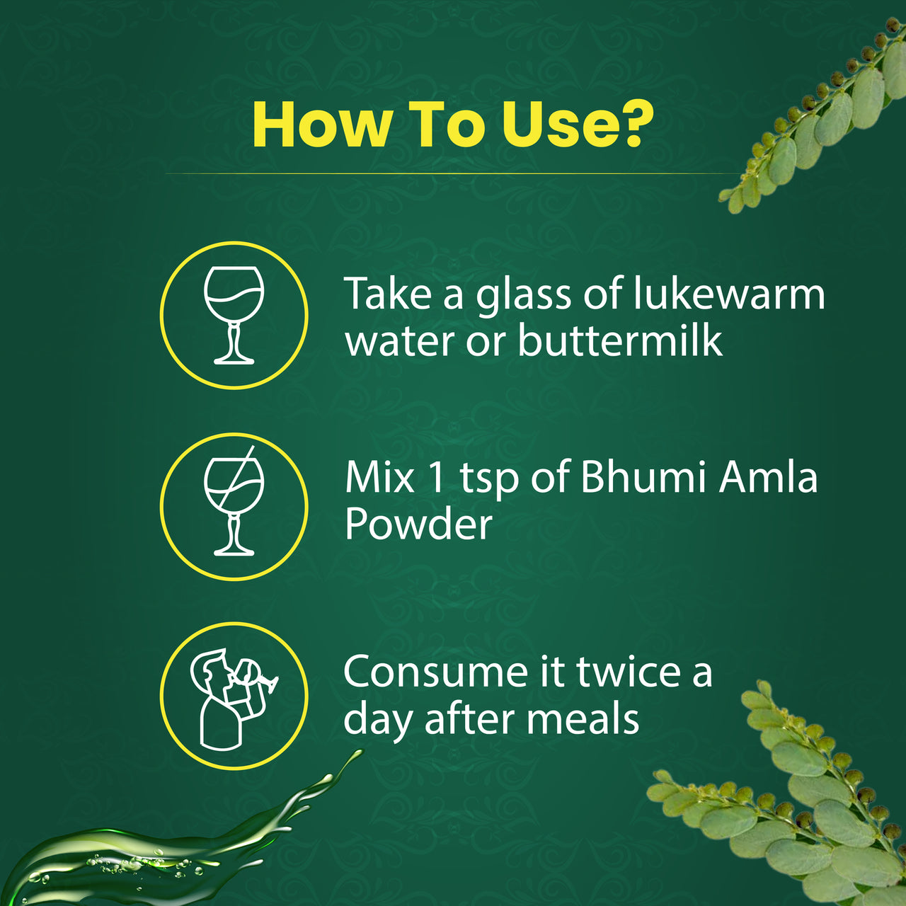 Water vs. Milk: Best Way to Consume Bhumi Amla Powder | Veedikroots Ayurveda