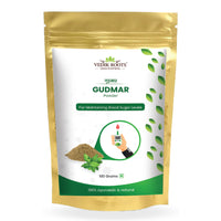 Thumbnail for 100% Pure Gudmar Powder: A Smart Ayurvedic Solution for Effectively Balancing Diabetes Levels!!(100 GM)