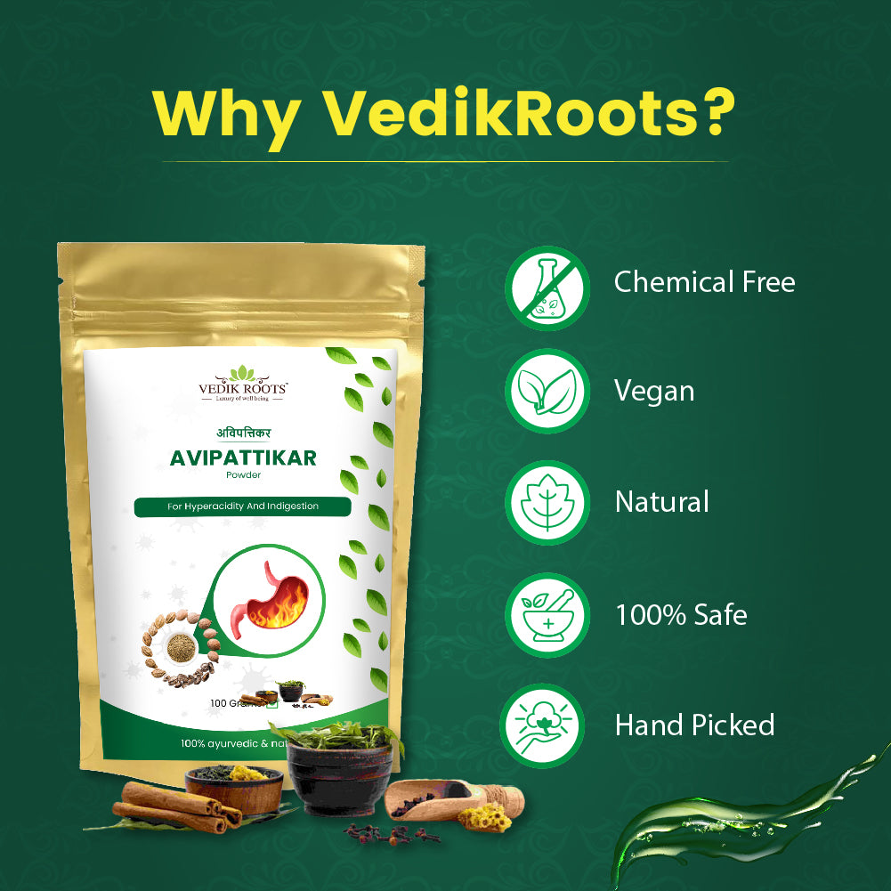 Discover the Power of VedikRoots Ayurveda | Avipattikar Powder
