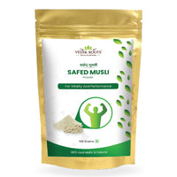 Thumbnail for Best Safed Musli Powder Brand in India | Vedikroots  Ayurveda