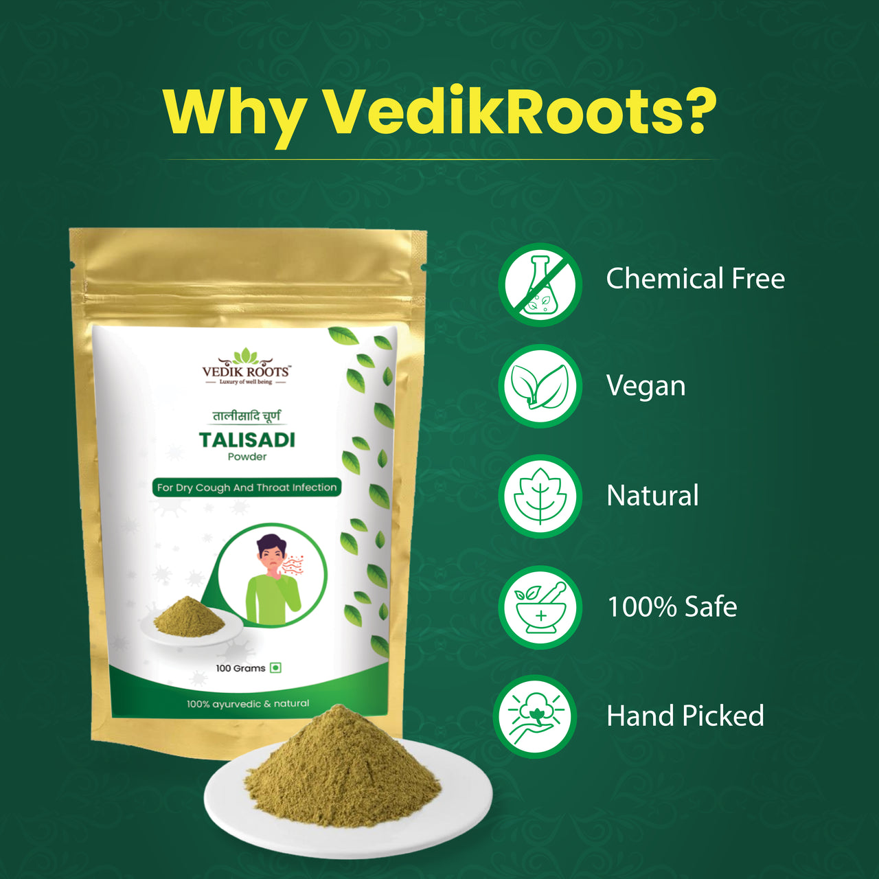 Discover the Vedikroots Difference: Why Choose Us for Tilasadi Powder?